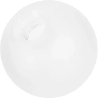 Glaskugel Pendelleuchtenschirm aus Glas, Rund, Weiß, Klar | Transparente Ausführung, Einfache Montage, Vielseitig Einsetzbar, Moderner Nordischer Minimalistischer Stil