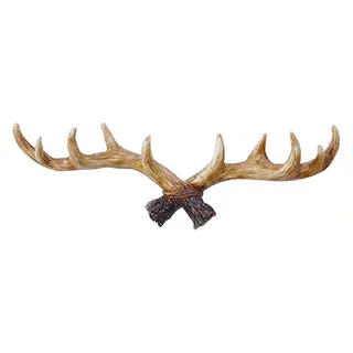 Vintage Wandhaken Aus Hirschgeweih, Wandhänger, Garderobenständer, Schlüsselhalter Für Dekorativen Wandhaken B