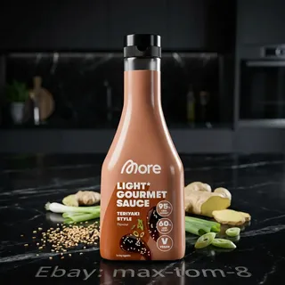 More Nutrition Light Gourmet Sauce Teriyaki 285ml