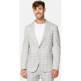 Jeff Anzugsakko Herren JFLeo Sakko Herrensakko Jacket mit Stretch, klassische Anzugjacke grau 54
