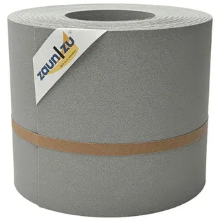 zaunzu® Zaunblende 26 m Steingrau PP