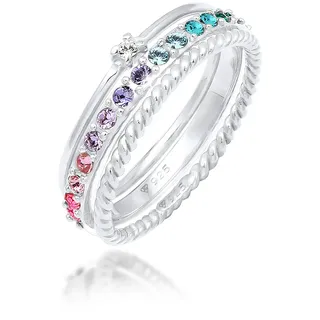 Elli Ring 925 Sterling Silber in Silber | Gr.: 52