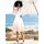 Druck-Kleid 46