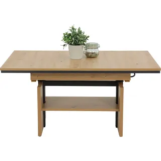 Roller Couchtisch INGO Braun Eiche 115 x 70 cm