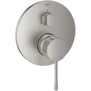Grohe Essence Unterputz-Duscharmatur mit Mischer für 3 Verbraucher Supersteel 24092DC1