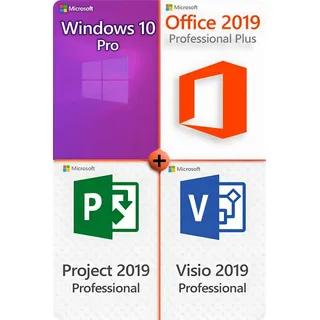 Microsoft Office 2024 Professional Plus + Microsoft Office Professional Lizenz für 3 PC