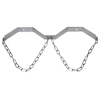 ich-zapfe Flaschenhalter für zwei CO2-Flaschen silber