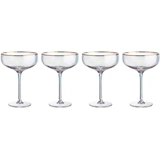 BUTLERS Champagnerschale Durchscheinend 4-tlg.