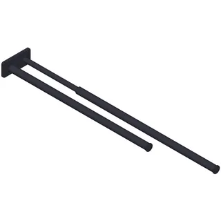 Giese GmbH Handtuchhalter doppelt Schwarz matt 90117-14