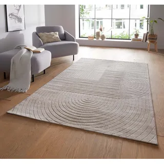 Taracarpet Moderner Outdoor-Teppich 80 x 150 cm Beige
