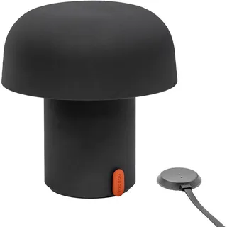 kooduu Akku-Tischleuchte Sensa, Schwarz, Metall, 20.5 cm, Lampen & Leuchten, Innenbeleuchtung, Tischlampen, Akku-Tischleuchten