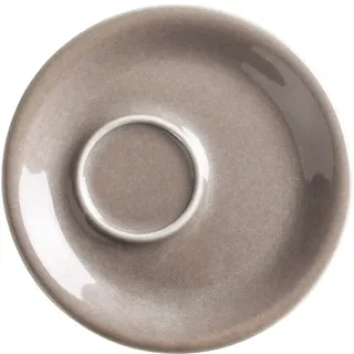 KAHLA 1T3516A93022W Homestyle Untertasse 16 cm desert sand |Graue Untertasse aus Porzellan