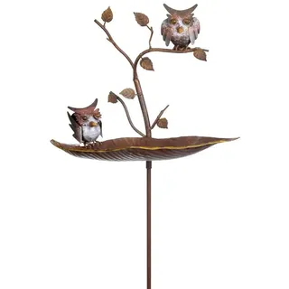Moritz Gartenstecker Vogeltränke Eulen