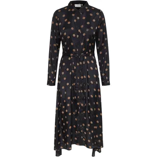 Kaffe Blusenkleid Schwarz 42