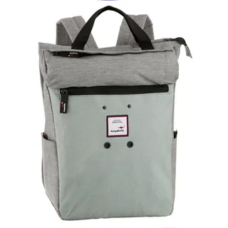 KangaROOS Cityrucksack Grün/Mint/Grau