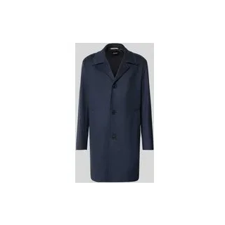 Relaxed Fit Mantel mit Reverskragen Modell 'CLARK', Marine, 102