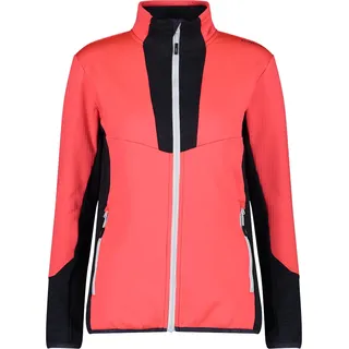 Mode&Accessoires CMP F.Illi Campagnolo CMP Damen Grid Tech Unlimitech Stretch-Fleece - Fluo Red - 42