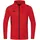Trainingsjacke mit Kapuze Kinder rot/schwarz 164