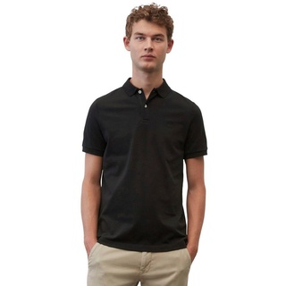 Marc O'Polo Kurzarm-Poloshirt Piqué shaped, schwarz, 3xl