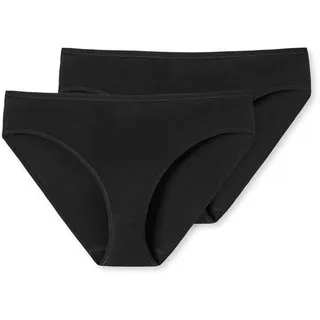 SCHIESSER Tai-Slip 2 St. Schwarz 44