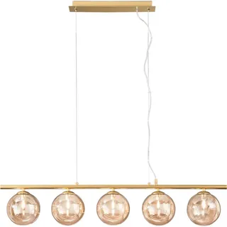 LUCE ambiente Design Honey 5-flg. 100 cm rund gold