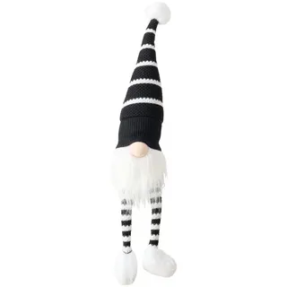 Boltze Kantenhocker Wichtel schwarz weiß 60,7cm (1 Stück)