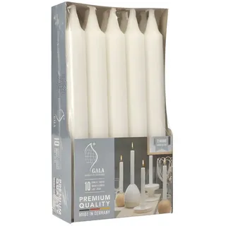 Papstar Tafelkerzen Ø 2,1 cm 19,3 cm weiß