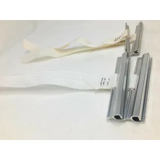 SRB Rolladen Aufhängung Feder Jalousie Verbinder Aufhänger mit Gurt Holz Welle (Aufhänger mini 8 mm)