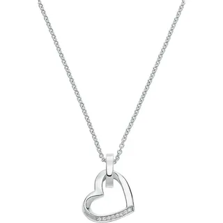 JETTE TWISTED HEART Silber