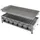 6-flammig 1140 x 530 x 270 cm Edelstahl inkl. Rost und Pfanne