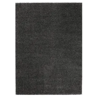 Vimoda Prime Hochflorteppich 150 x 150 cm Grau