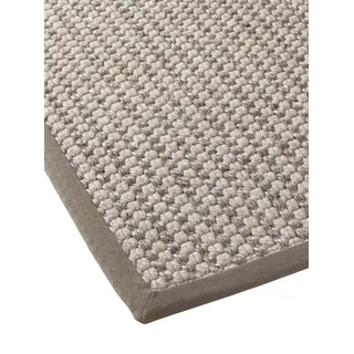 Teppich HEINE HOME Gr. 3, grau, B:80cm H:4mm L:160cm, Wolle, Teppiche, Teppich