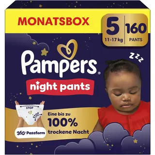 Pampers Baby-Dry Night Pants Gr. 5 (12-17 kg) 160 St.