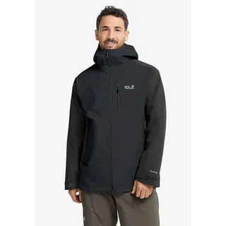 Jack Wolfskin Rainrush 2L Jacket Herren Schwarz XL