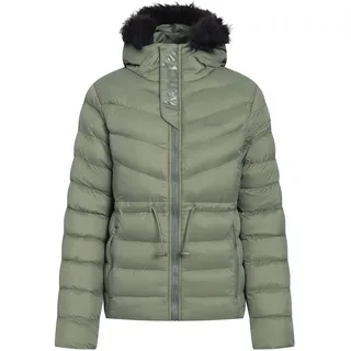 BENCH Winterjacke khaki / schwarz XXLxNormalgrößen
