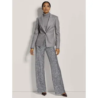 Madeleine Nadelstreifen-Blazer Silber 40