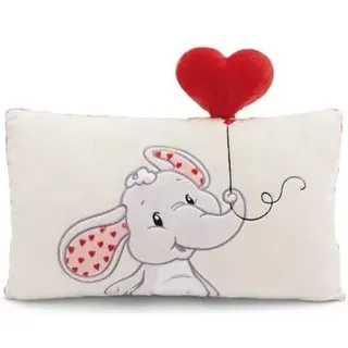 NICI 61490 Kissen Love Elefant 43 x 25 cm GREEN