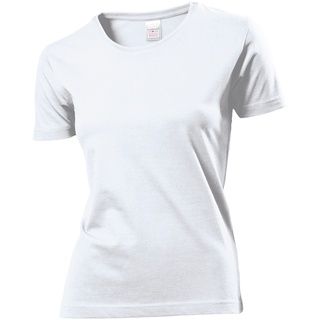 Stedman Classic-T Women Rundhals T-Shirt für Damen, white, M