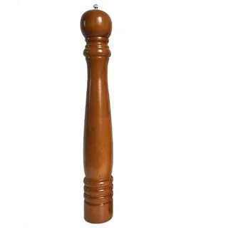 Holz-Pfeffermühle, Hotel, Salz, Pfeffermühle, groß, 50,8 cm, super große Eiche, Holz, Salz und Pfeffer, Edelstahlkern, manuelle Pfeffermühle, Braun