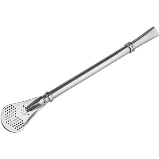 Mate Trinkhalme, Edelstahl - 15,5cm (6 Stk)