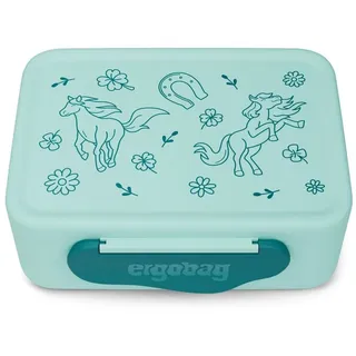 ergobag Pferde Kunststoff Brotdose