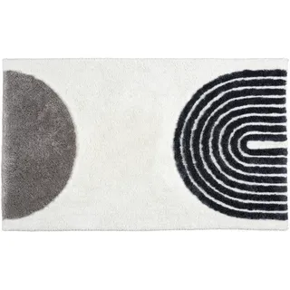 Schöner Wohnen Badematte Barbados Schwarz 60 x 90 cm