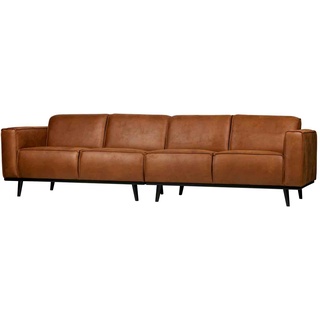 Bigsofa Statement Eco Leder, 280cm Cognac