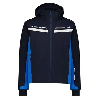 CMP Ski Jacket Zip Hood Schwarz/Blau XL