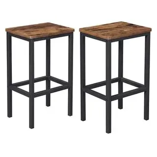 VASAGLE Barhocker LBC65X 65 cm Braun