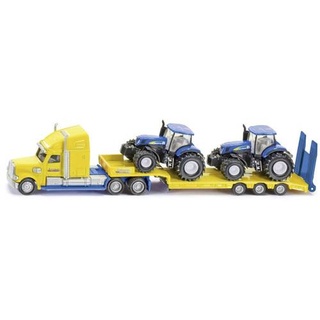 SIKU Spielwaren New Holland LKW mit New Holland Traktoren Fertigmodell Landwirtschafts Modell