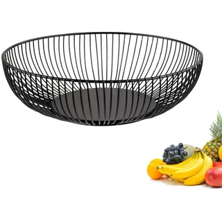 Westmark Lumos Groß Obstschale/Brotkorb Schwarz