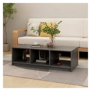 vidaXL Couchtisch Grau Kiefer 110 x 50 x 34 cm