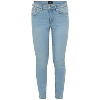 Vero Moda Petite Skinny-fit-Jeans Tanya (1-tlg) Weiteres Detail, Plain/ohne Details blau XS