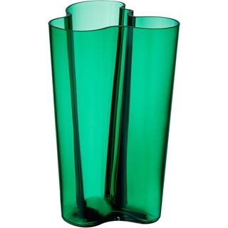 Iittala 1020037 Alvar Aalto Collection Vase, 251 mm, Emerald, Grün